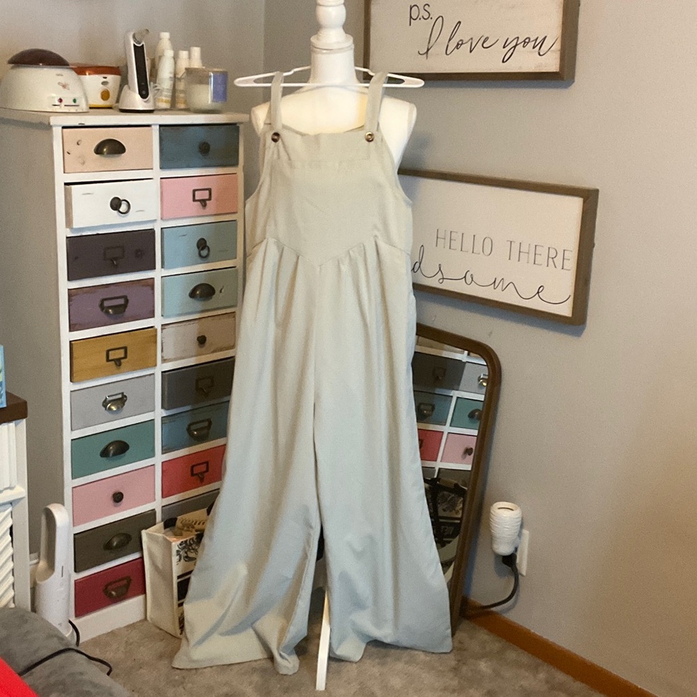 Light Gray Jumpsuit